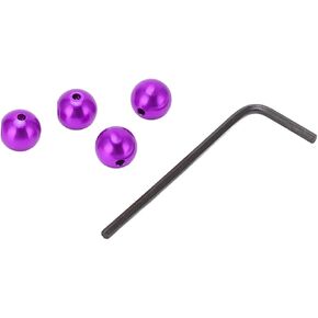 cable end ball, aluminum, reusable brake cable end crimps for MTB racing bike, 5 colors()