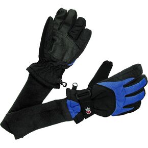 Tundra Boots Kids Unisex Snowstoppers Gloves Black/Blue Gloves MD