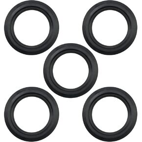 5 Pack 3" Flexible Rubber Tank Adapter (Bulkhead), Flexible Pipe-to-Tank Seal - Tank Adapter for Sealing