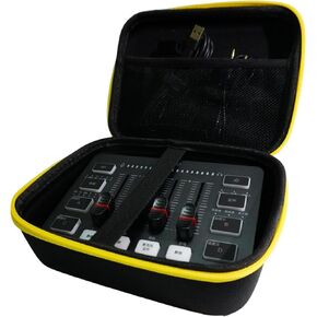 علبة حمل شاقة لخلاط صوت SC3 Fifine SC3/Roland Go: Mixer Pro -X Audio Mixer - غطاء حقيبة سفر واقية لأجهزة Fifine & Roland (Case فقط) - 7.48 × 5.12 × 3.14 بوصة in Kuwait
