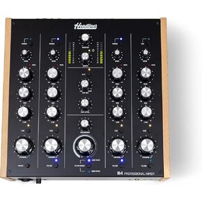 Headliner R4 4-Channel analog rotary DJ mixer with built-in Filter