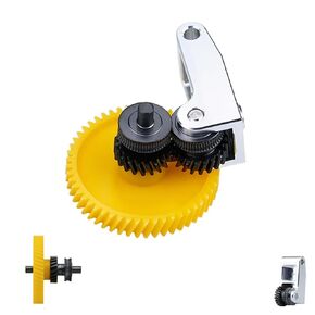 Upgrade Nano Coating Gear Extruder with Aluminum Handle Assembly Drive Gear Extruder for Bambu lab X1 Carbon P1P/P1S 3D Printer