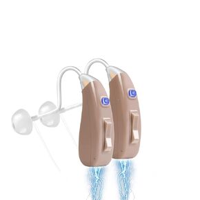 Banglijian Hearing Aids Rechargeable Hearing Amplifiers, Digital Noise Cancelling to Aid and Assist Hearing, for Adults and Seniors, Latest Upgrade (Two Units)