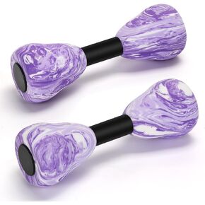 Camouflage Aquatic Dumbbells,2Pcs Foam Water Weights Aerobic Exercise Fitness Equipment Dumbbells, Pool Resistance Swimming Training for Adults/Kids/Men/Women Weight Loss, Beginner Swimming Training