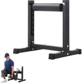 Bulgarian Split Squat Stand, Single Leg Squat Roller, Single Leg Squat Stand, Lower Body Specialty Machine for Squats,Stretching,Hip Thrus-Ters,Triceps Exercises