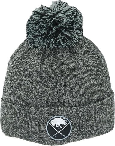 ZHATS NHL Officially Licensed Beanie Pom Nimbus Grayscale in Kuwait