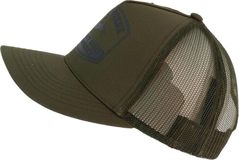 John Deere Twill Trucker Hat Mesh Baseball Cap-Black-Os in Kuwait