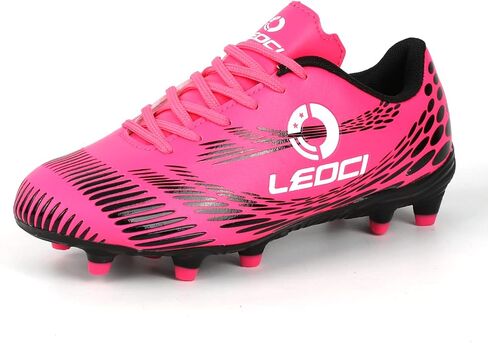 Boys Girls Firm Ground Soccer Cleats Kids Athletic Outdoor/Indoor Football Shoes in Kuwait