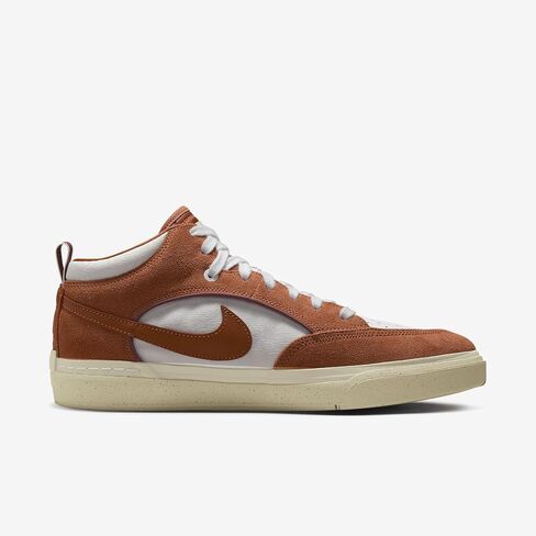 Nike SB React Leo Skate Shoes (DX4361-202, Dark Russet/White/Dark Pony/Dark Russet) in Saudi Arabia
