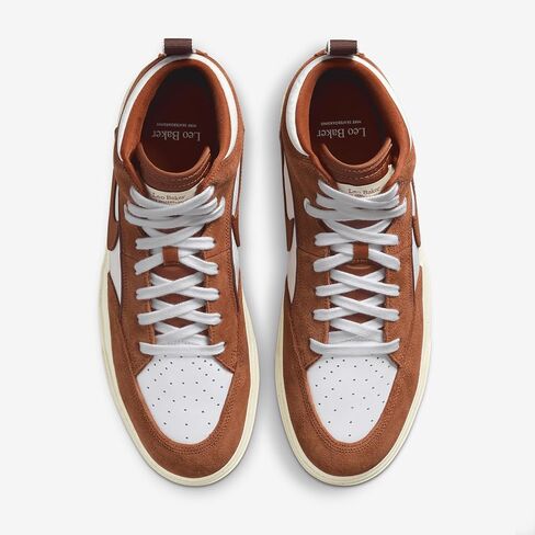 Nike SB React Leo Skate Shoes (DX4361-202, Dark Russet/White/Dark Pony/Dark Russet) in Saudi Arabia