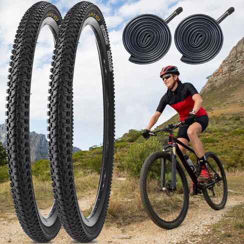 24 X 1.95 Inch Folding Bike Tires with 3mm Anti Puncture Proof Protection for Mountain Bicycles in Saudi Arabia