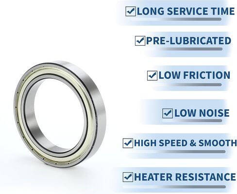 Acropix 6914zz محامل كرات الأخدود العميقة P0 70x100x16mm محامل مشحمة in Kuwait