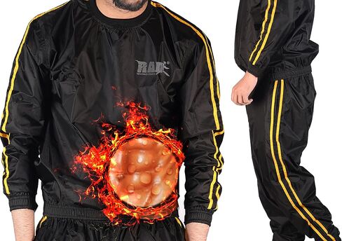 RAD Sauna Sweat Suit for Men & Women (Medium To 6XL) for Weight Loss & Fat Burn Sweating Suit Red,White,Gold,Pink,Blue in Saudi Arabia