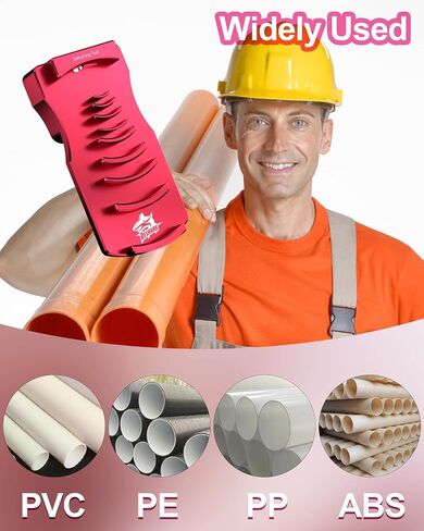 أداة Deburring Deburring 9-in-1 PVC ، أداة Chamfers PVC Chamfer القابلة للتعديل لـ 9 أحجام: أنابيب بلاستيكية من 0.5 إلى 4 بوصات ، أنابيب PVC فعالة فعالة لـ SCH40 PVC ، CPVC Pipes in Saudi Arabia