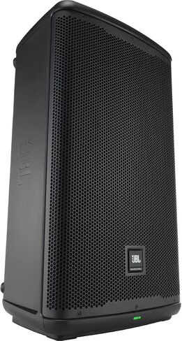 مكبر صوت JBL 2X EON712 مقاس 12 بوصة بقدرة 1300 واط مزود بتقنية Bluetooth وحزمة DSP مع 2X حامل مكبر صوت قابل لضبط ارتفاع الصوت مع حافظة وكابلات XLR بطول 2X 25 بوصة in Saudi Arabia