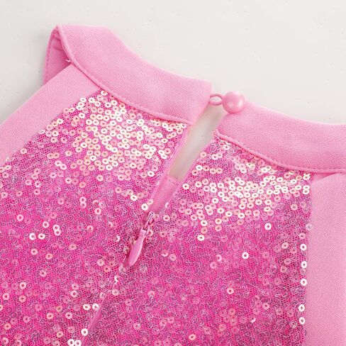 GRACE KARIN Girls Sequin Party Dress Holiday Birthday Dance Formal Halter Hollow-Out Waist Trendy Prom Dress Size 6-14Y in Saudi Arabia