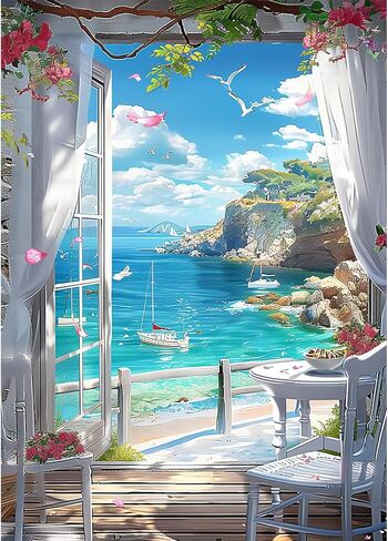 مجموعات فنية ماسية من الأكريليك اللطيفة الصغيرة من Lxmsja للبالغين مقاس 16 × 12 بوصة in Kuwait