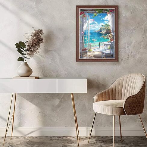 مجموعات فنية ماسية من الأكريليك اللطيفة الصغيرة من Lxmsja للبالغين مقاس 16 × 12 بوصة in Kuwait