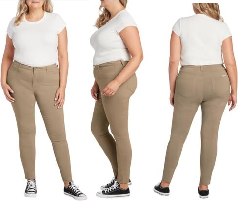 FIVESTAR GENERAL Women's Ultimate Stretch Pant, Mid-Rise, Sits Below Waist, Button Closure with Zipper Fly in Kuwait