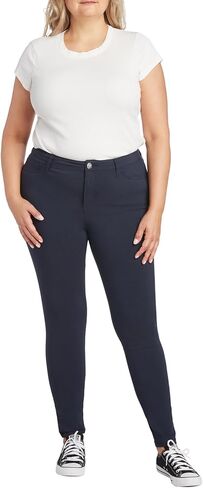 FIVESTAR GENERAL Women's Ultimate Stretch Pant, Mid-Rise, Sits Below Waist, Button Closure with Zipper Fly in Kuwait