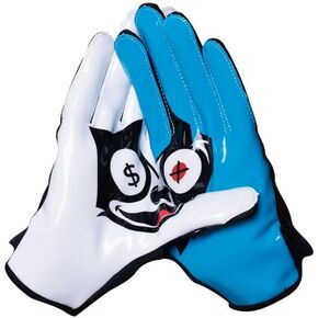 EVO2 Football Gloves - Sticky Football Gloves with ProTac Palms, Mesh & 4D Sport Mesh for Elite Fit & Superior Breathability - Felix