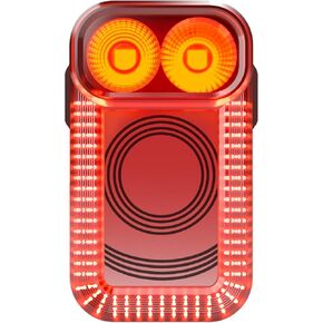 Magicshine Bike Tail Light Radar SEEMEE 100AD, FTR LightSync Control, Radar Bike Rear Light with USB Rechargeable 700mAh IPX6 100 Lumen, Bicycle Taillights for Night Riding, Smart Cycling Safety