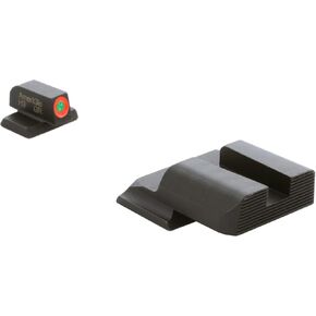 AMERIGLO Protector Tritium Green Front/Rear Square Notch Sight Set Compatible with Glock Gen 1-4 9mm/.40/.380, Gen 5 10mm/.45