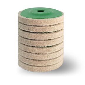 4 Inch Wool Felt Polishing Wheel Disc - 8 Pack 4" Wool Round Polishing Buffing Wheel Pad for 100 Angle Grinder for Metal, Marble, Furniture, Car Wax, Granite