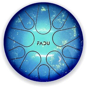 Neptune Steel Tongue Drum Handpan 10 Notes Sound Healing Instruments For Meditation Yoga Musical Education Entertainment