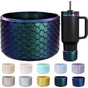 Silicone Boot for Stanley Cup 20-40 Oz，for Hydroflask Boot 12-24 Oz，for IceFlow 20-30 Oz,for Owala Tumbler 40 oz,Bottom Protector for Stanley Boot for Stanley Cup Accessories