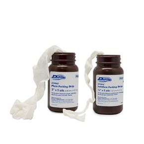 Dukal 271 Packing Strip, Iodoform, 1/2" Width x 5 Yard Length, Pack of 12