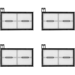 4 Pcs Replacement Filters for Eufy X8 Pro Series Vacuum - Accessories For X8 Pro Robotic Vacuum Filter