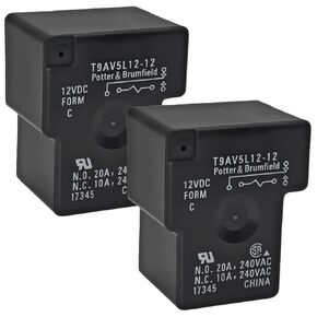 Relay T9AV5L12-12 (Pack of 2), SPDT 12V 20A 5 Pins PCB Mount Relay - Versatile and Reliable Electrical Control