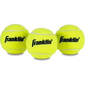 Franklin Sports Padel Balls - PRO+ Padel + Paddle Tennis Balls - Official Size + Weight - Durable Premium Performance - 3 Pack Can