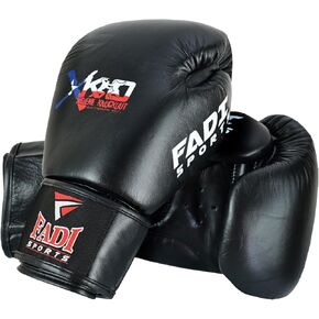 Extreme Knockout Unisex Pro Boxing Gloves - Genuine Cowhide Leather | Optimal for Boxing, MMA, Muay Thai, Kickboxing, Martial Arts Training Sparring Heavy Bag and Mitt Work