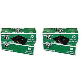 Dogi Pot 50 Count Trash Liner Bags US (Pack of 2)