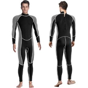 3mm Wetsuits for Men and Women Cold Water Dive Skins Dry Suits for Kayaking Thermal Swimwear Surfing Wetsuits Waterproof Neoprene Gear for Diving Surfing and Water Sports
