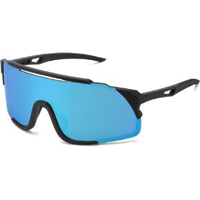 Karsaer Vision Sports Sunglasses for Cycling Fishing Running Baseball, UV400 TR90 Frame Glasses for Men Women Youth