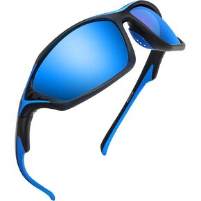 Polarized Sunglasses Men, Fishing Sunglasses for Men and Women with Lightweight Frames, Mens Sunglasses Polarized UV Protection, Floating Sunglasses and Sports Sunglasses for Driving, Cycling, Running