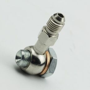 Straight Male AN4 AN -4 4AN to Metric M12×1.25 12mm eye banjo fitting adapter bolt washer 2kit