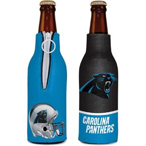 Wincraft NFL Carolina Panthers Bottle Cooler, Team Colors, One Size