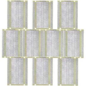 PCB Veroboard,10PCS 5X7cm Protoboard for DIY Soldering and Electronic Experiment Project