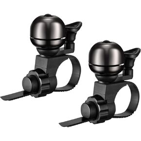 جرس الدراجة ROCKBROS الكلاسيكي، جرس الدراجة ذو الصوت العالي، أجراس الدراجة الجبلية MTB لجرس الدراجة الدائري للبالغين من أجل 0.82-0.86 بوصة/21-22 مم مقود الدراجة... in Kuwait