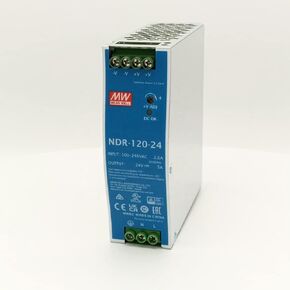 NDR-120-24 Mean Well 120W 24V 5A Switching Power Supply MeanWell NDR-120-24