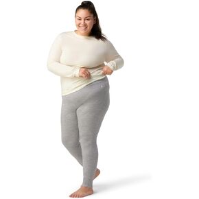 Smartwool Women's Plus Size Classic All-Season Merino Wool Base Layer — Mid Rise Bottom (Slim Fit)