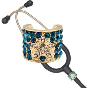Stethoscope Charms Jewelry-Star Crystal