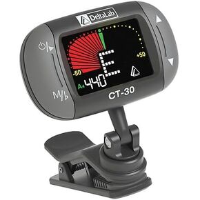DeltaLab CT-30 Clip-On Tuner, Digital Display