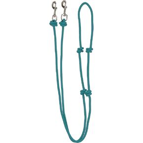 Showman 8' Knotted Durable Nylon Barrel Reins