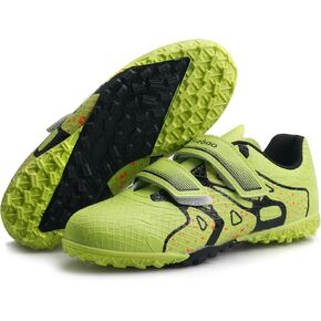 Kids Soccer Shoes Turf Cleats Outdoor for Toddler/Little/Big Boys Girls