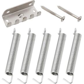 1 Set Guitar Pure Vintage Tremolo Spring Claw Screws Kit Replacement Part 099-2084-000 Compatible with Stratocaster Strat Electric Guitar